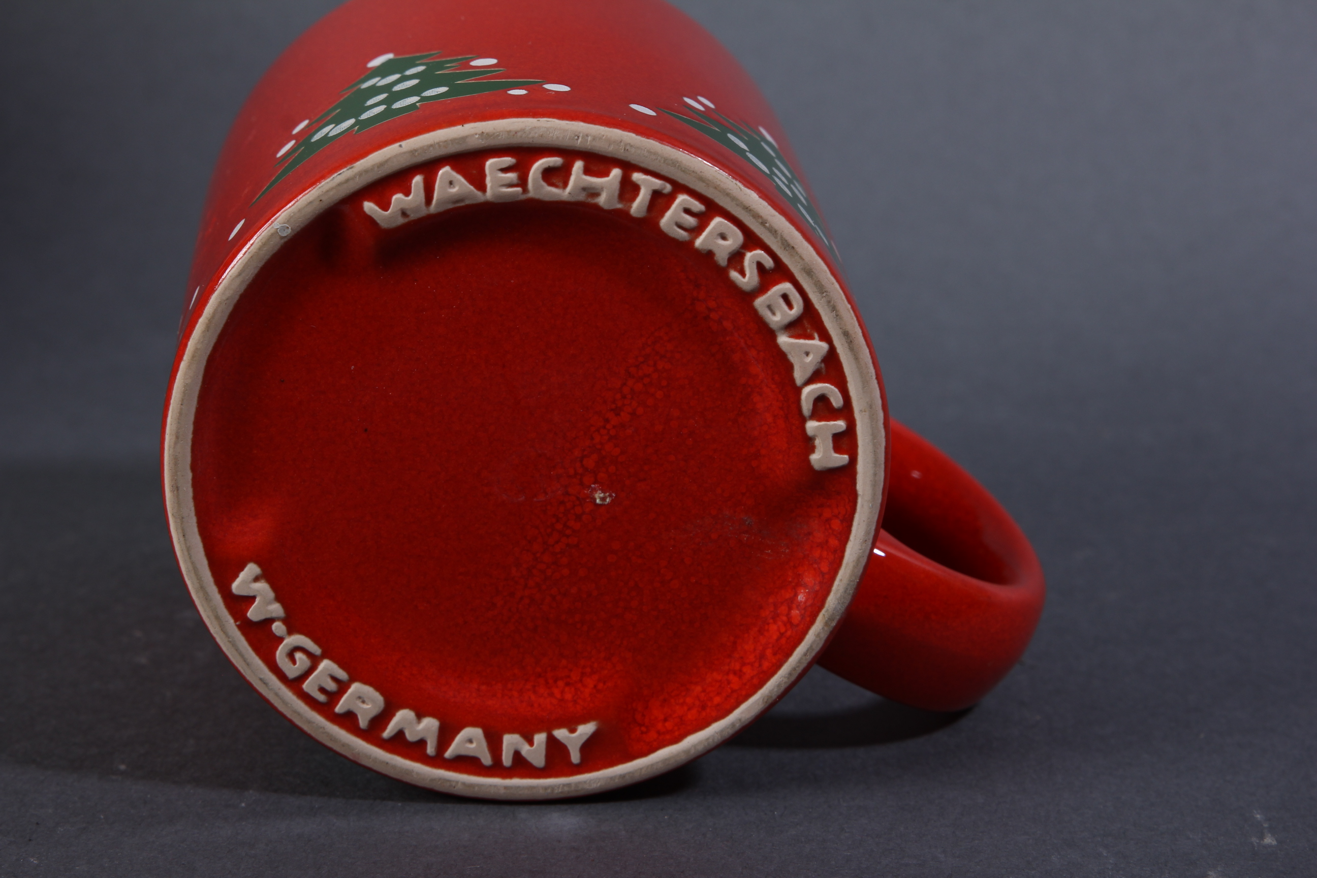 Waechtersbach Germany Christmas Pattern Pottery