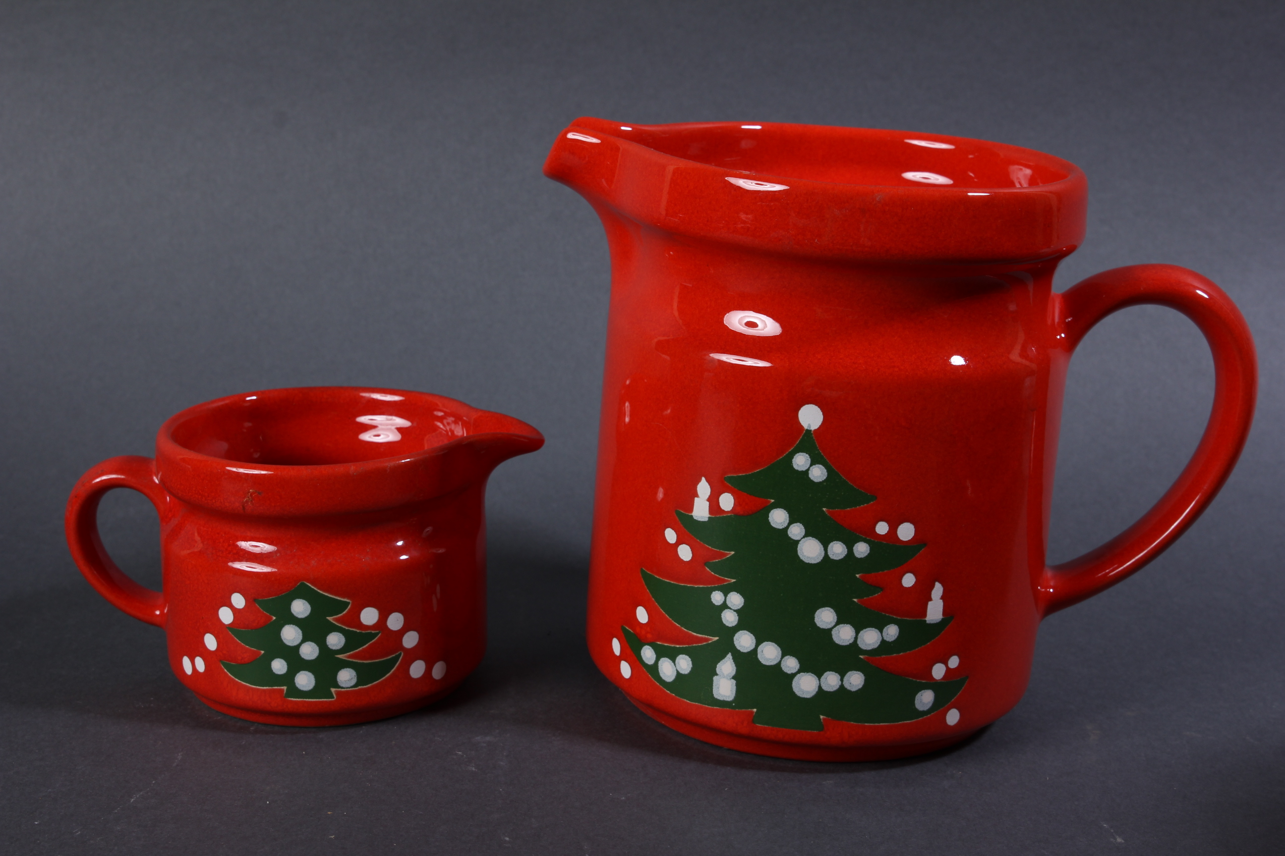 Waechtersbach Germany Christmas Pattern Pottery