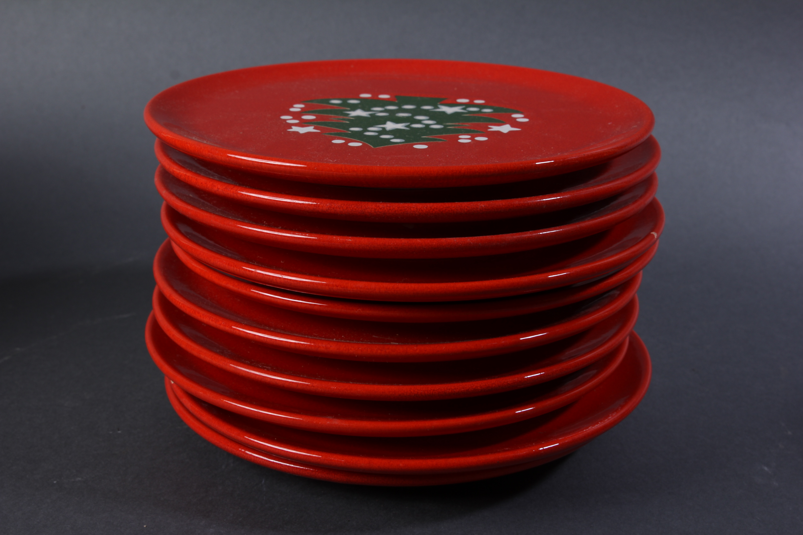 Waechtersbach Germany Christmas Pattern Pottery