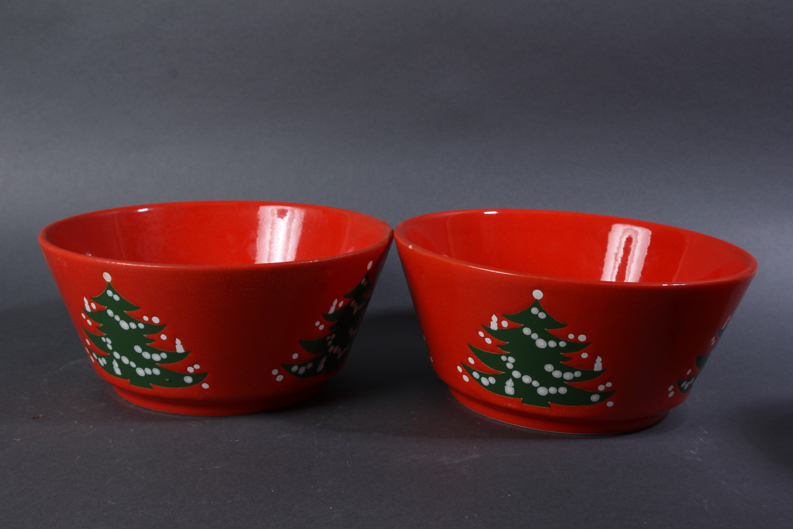 Waechtersbach Germany Christmas Pattern Pottery