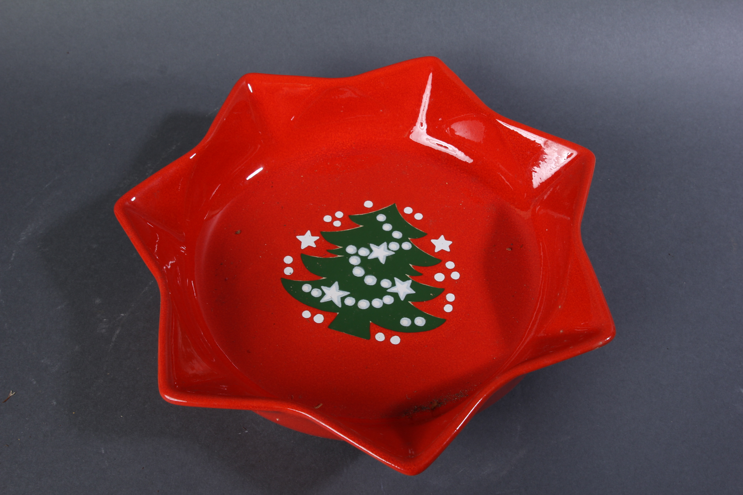 Waechtersbach Germany Christmas Pattern Pottery