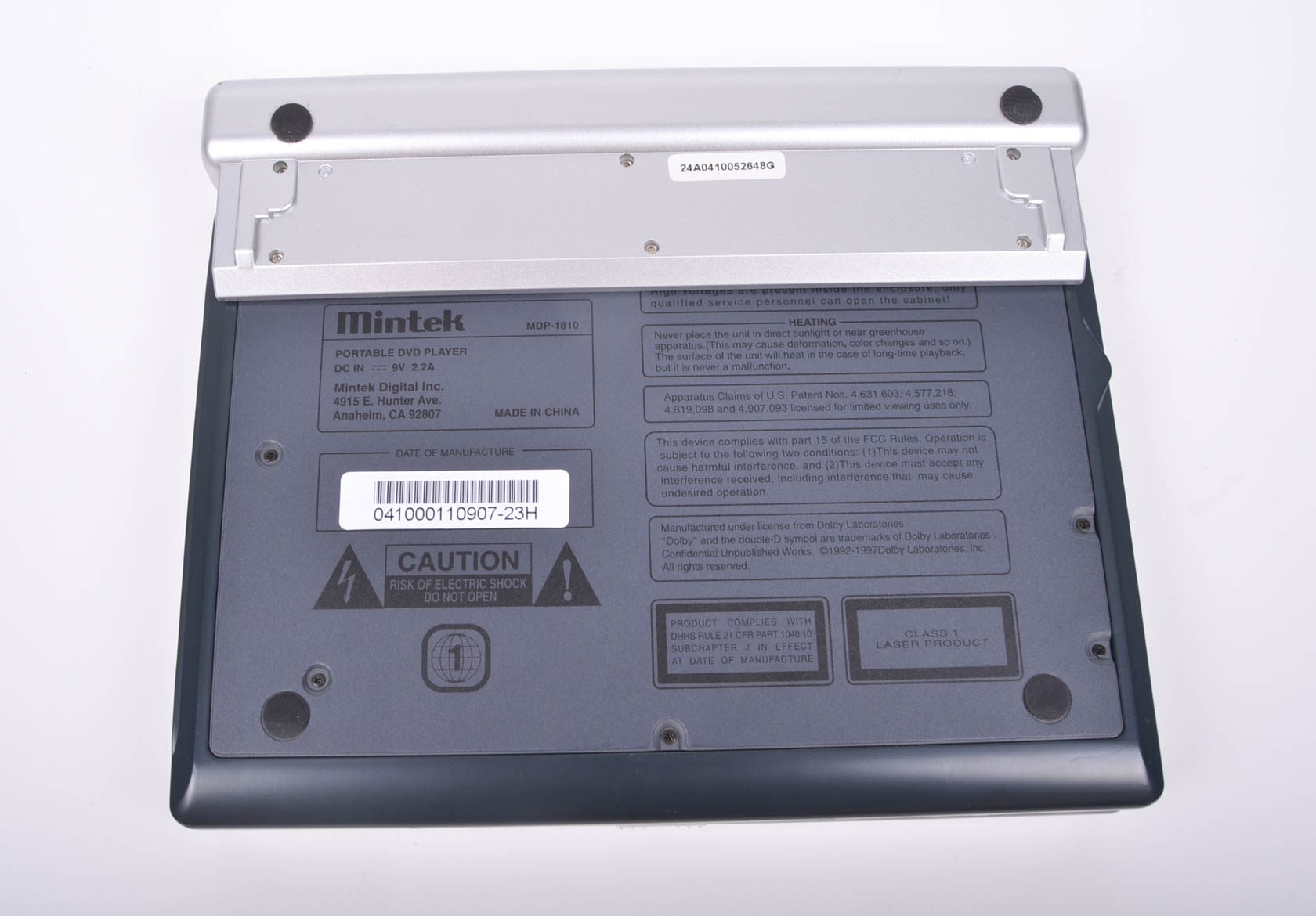 Mintek Portable DVD Player