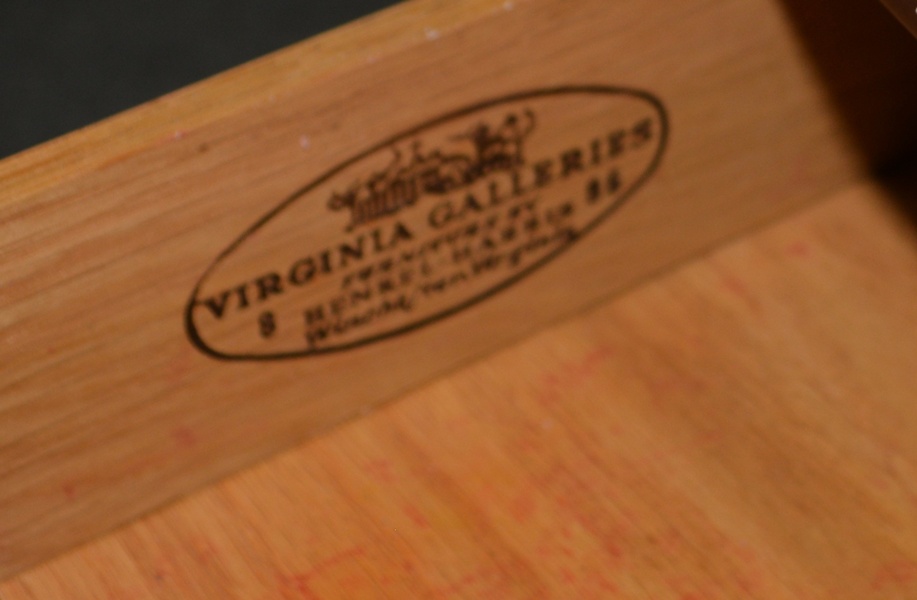 Henkel Harris Mahogany Drop Leaf Side Table