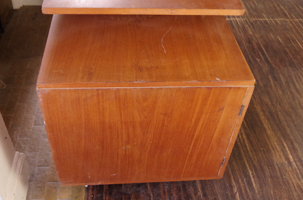 Brazilian Cherry Mid Century Modern Desk