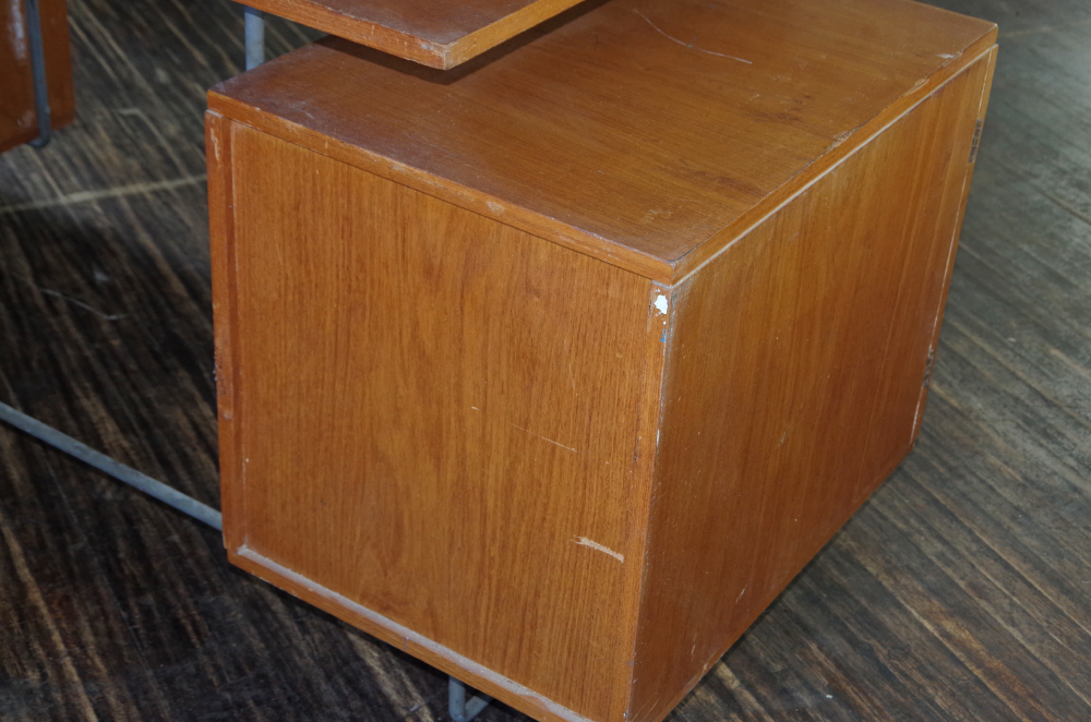 Brazilian Cherry Mid Century Modern Desk