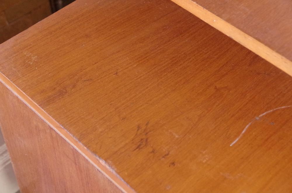 Brazilian Cherry Mid Century Modern Desk