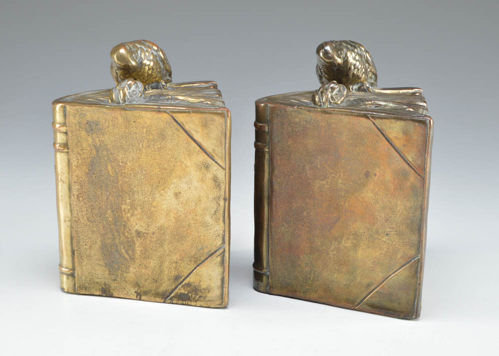 Vintage Parrot Bookends