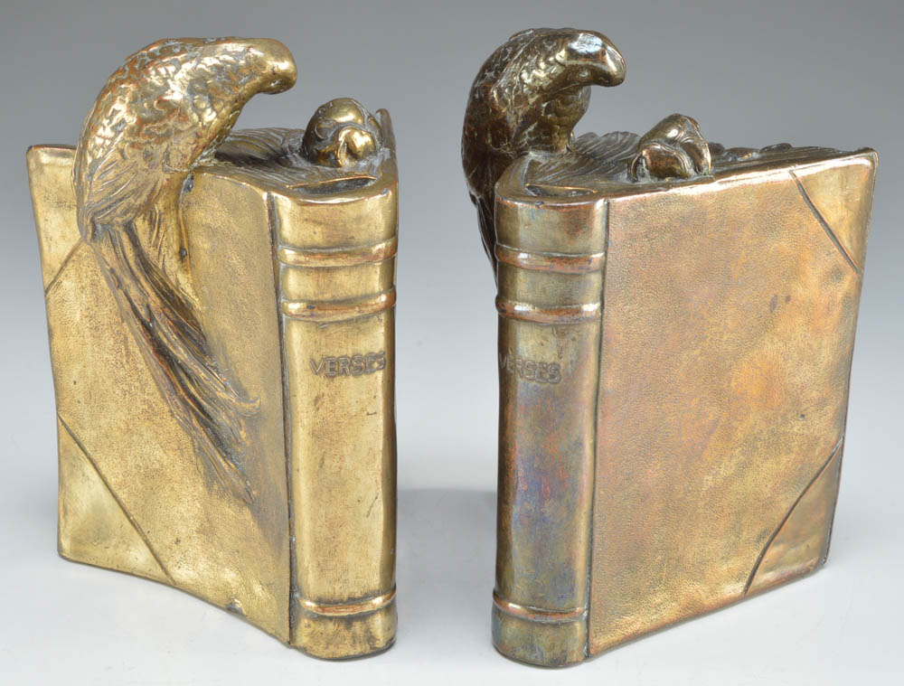 Vintage Parrot Bookends
