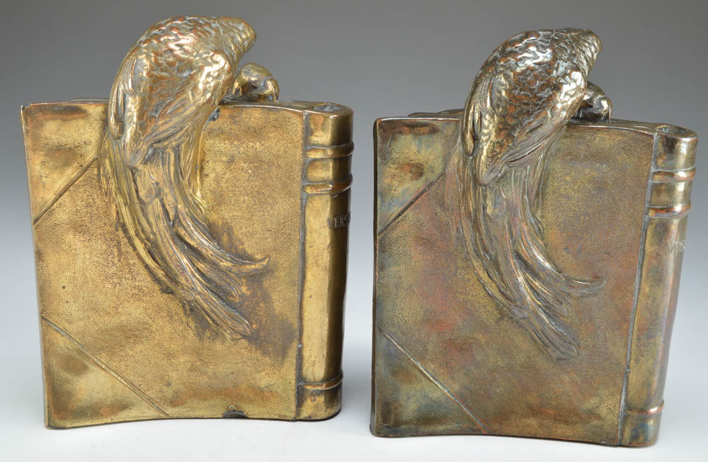 Vintage Parrot Bookends
