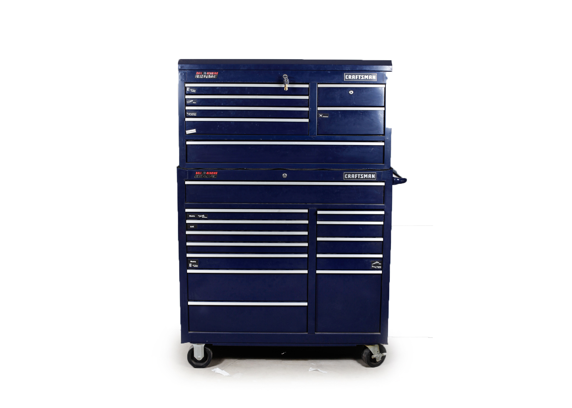 Craftsman Griplatch Combination Tool Chest with Cover and Tools