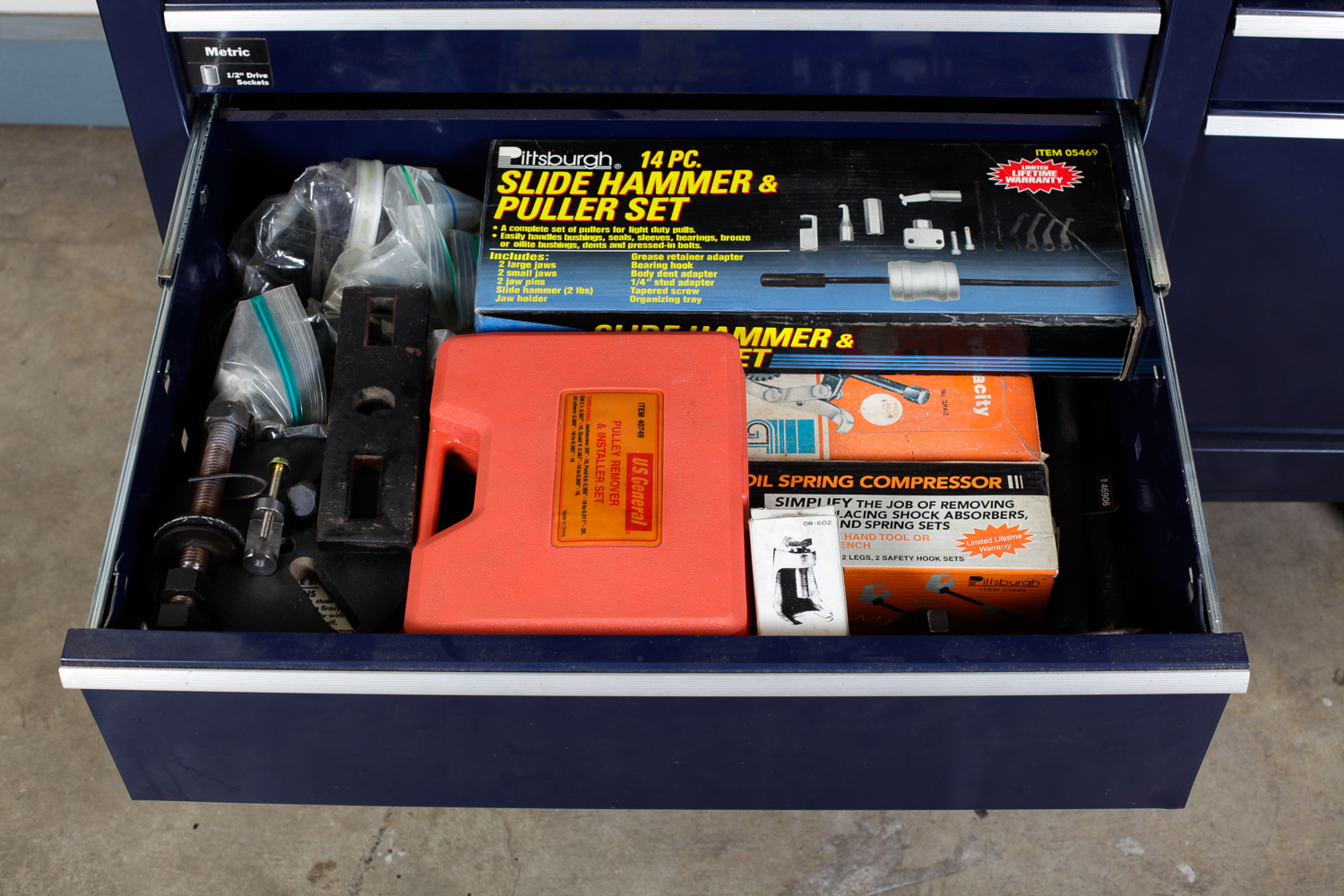 Craftsman Griplatch Combination Tool Chest with Cover and Tools