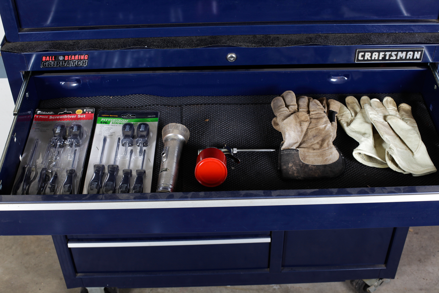 Craftsman Griplatch Combination Tool Chest with Cover and Tools