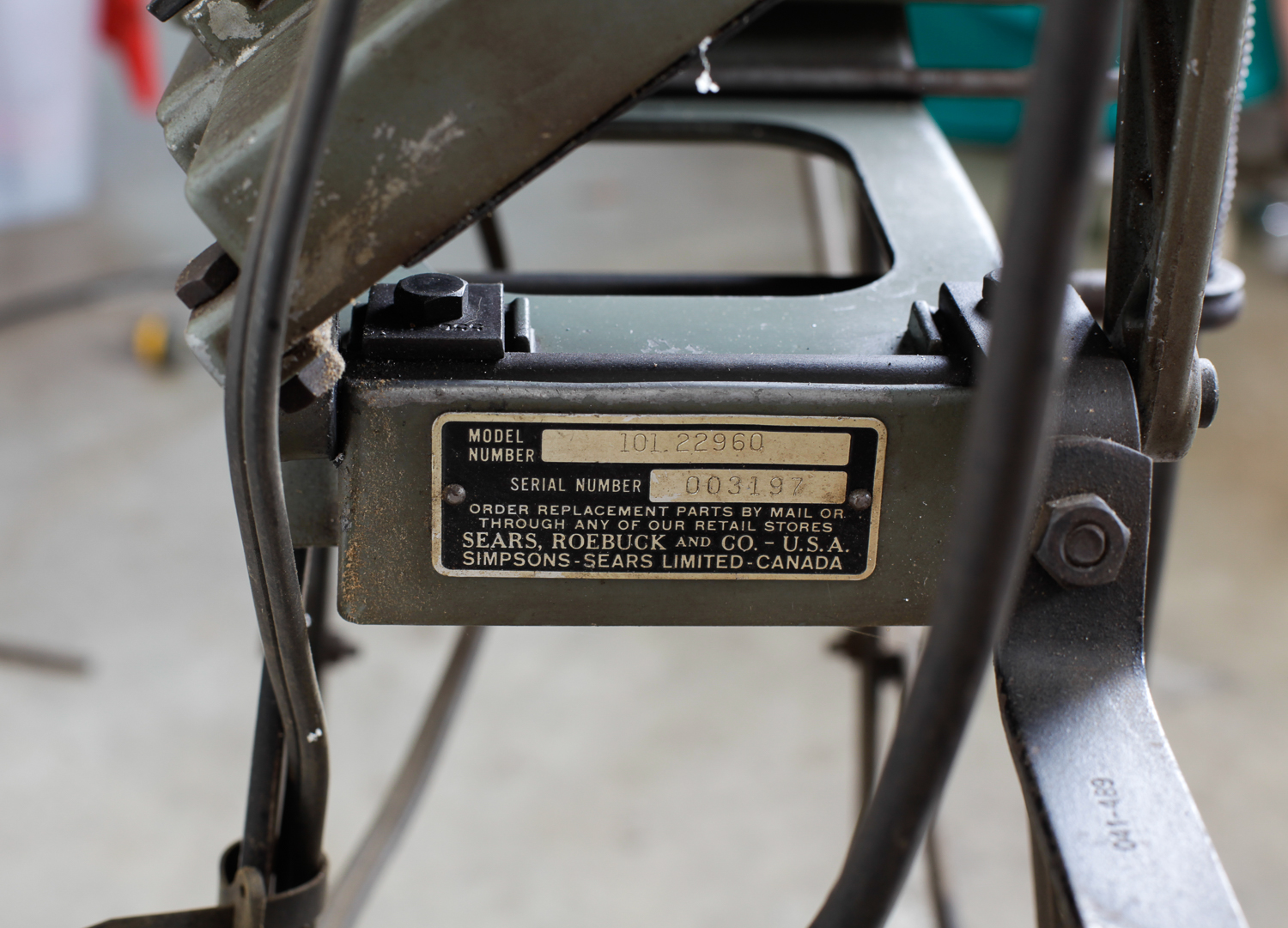 Vintage Sears Craftsman Band Saw