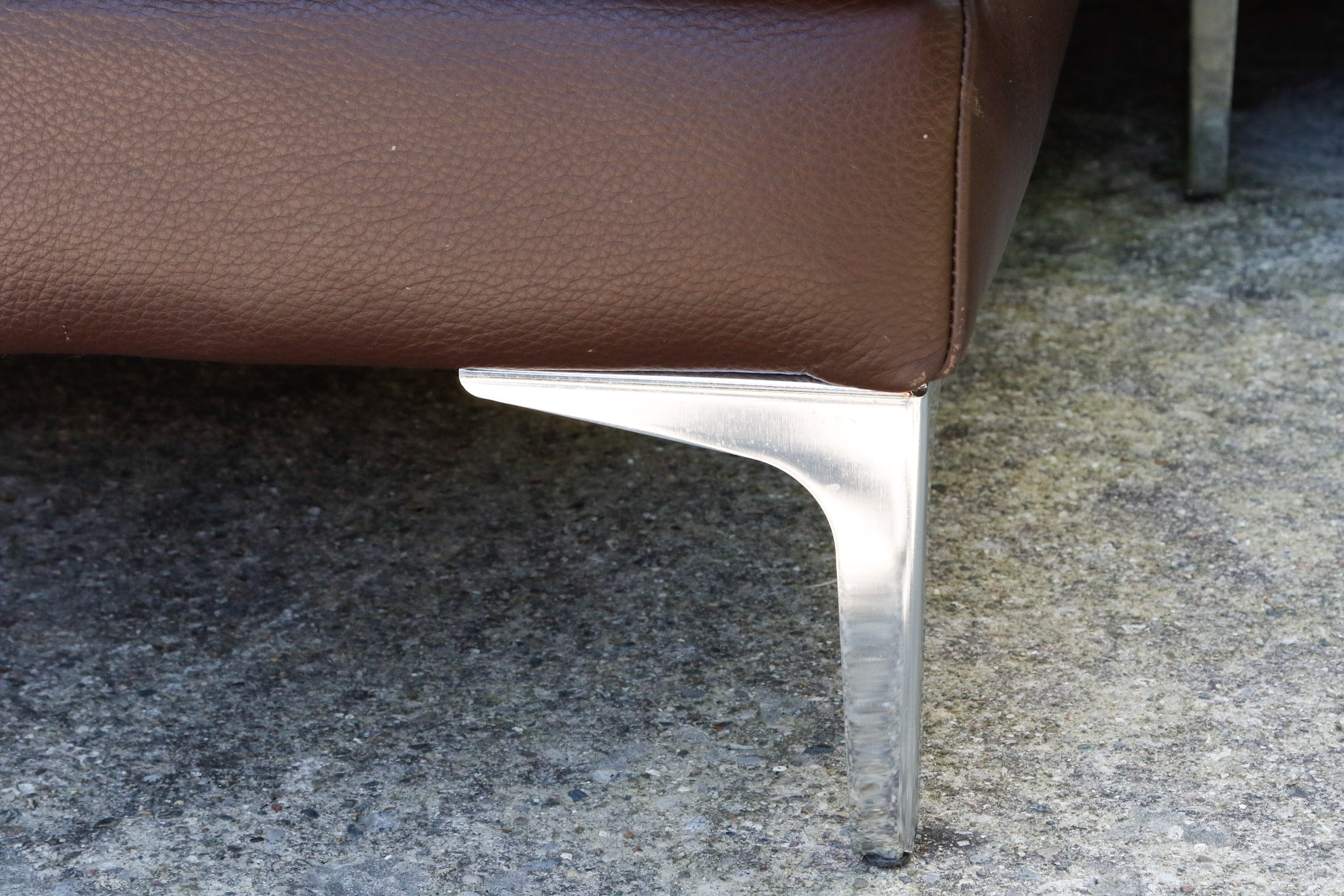 Albert Leather Chaise Sectional from Design Within Reach