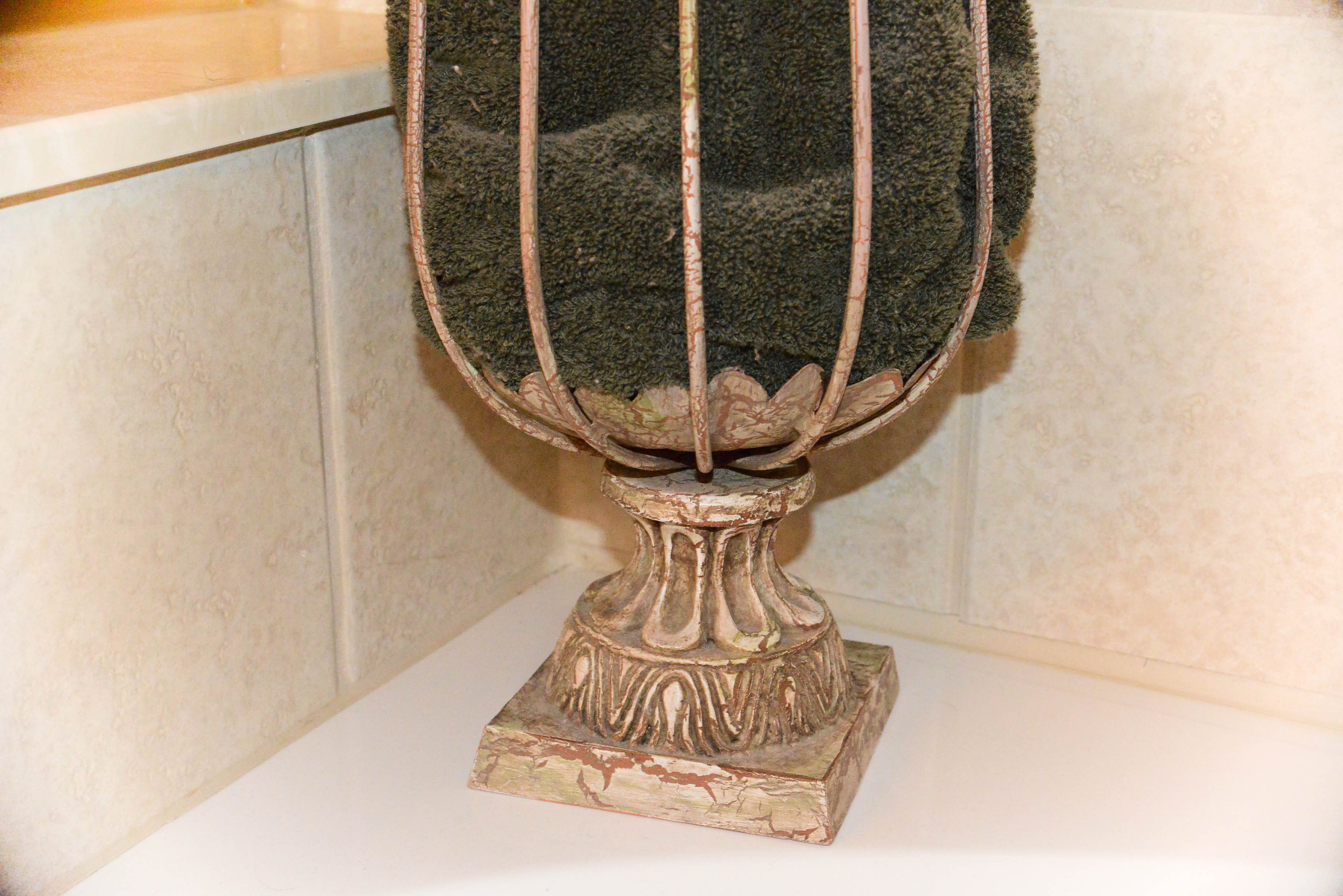 Grecian Style Urn and Basket