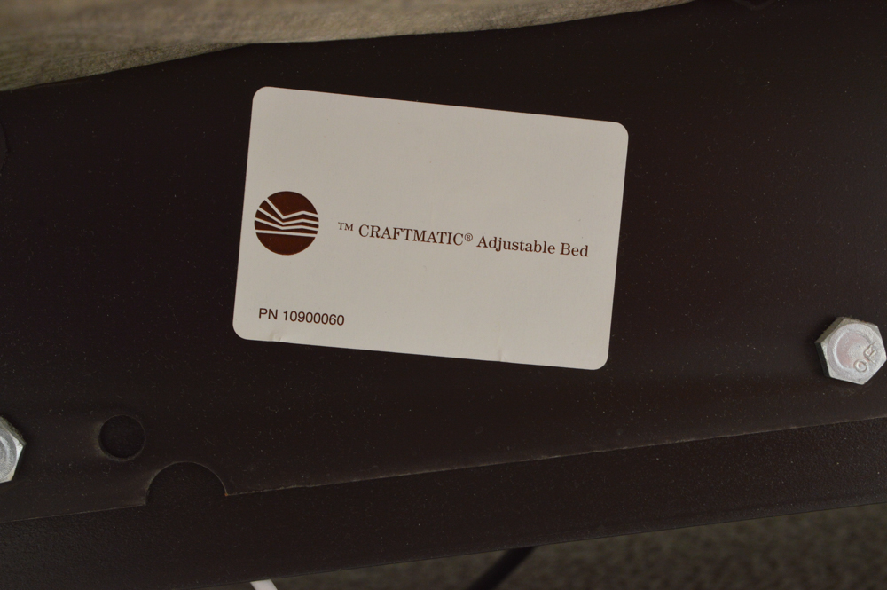 Craftmatic Adjustable Bed with Headboard