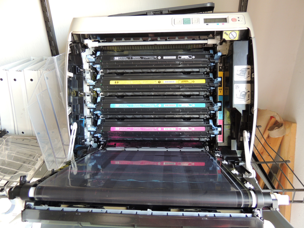 Apevia Gaming Computer, Laser Printer and Office Clean Out