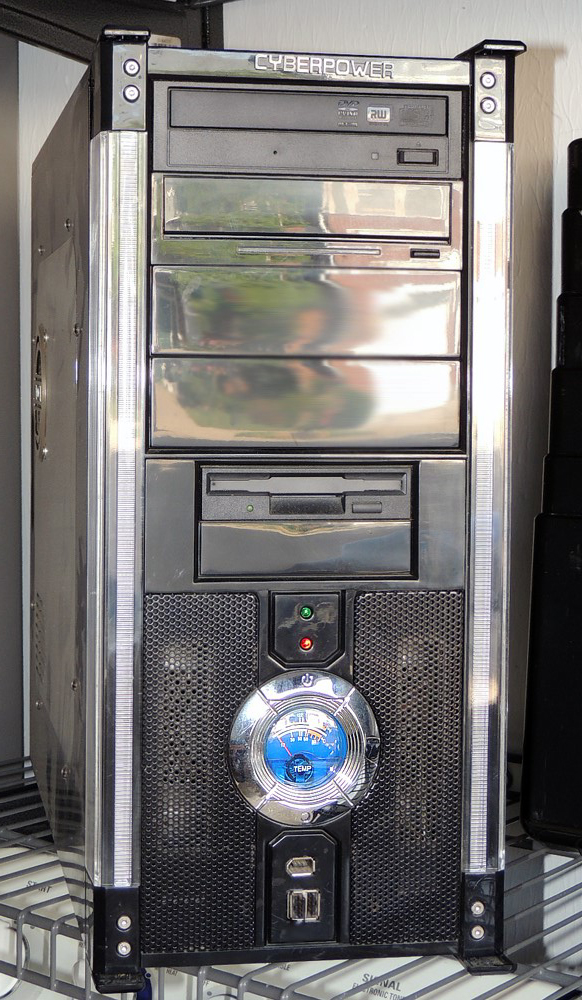 Apevia Gaming Computer, Laser Printer and Office Clean Out