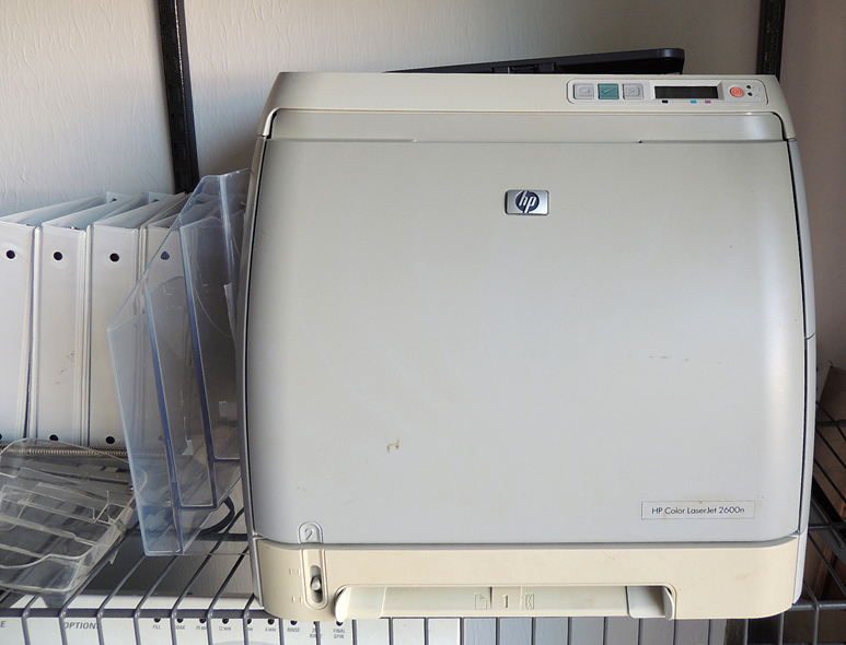 Apevia Gaming Computer, Laser Printer and Office Clean Out