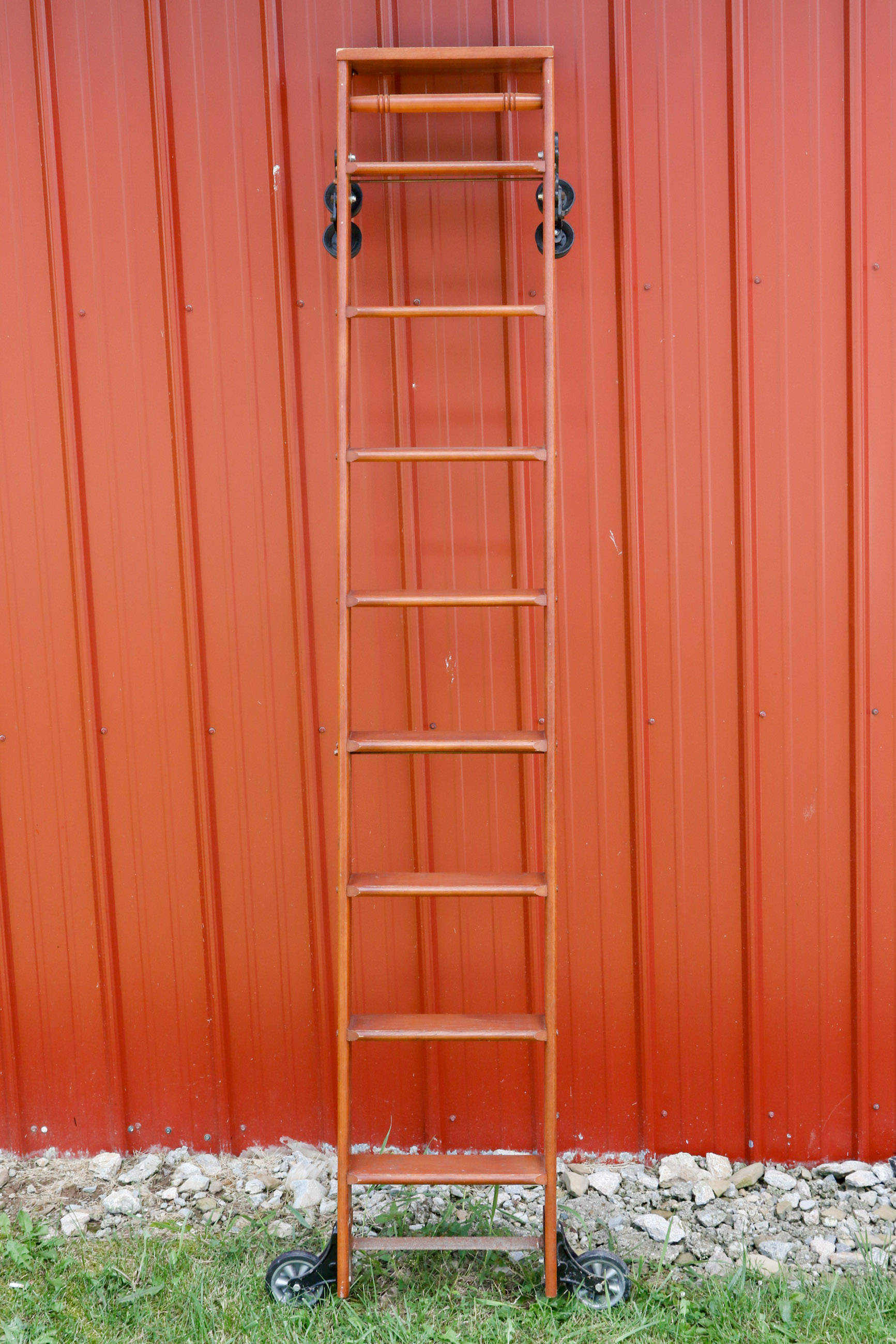 Vintage Library Ladder