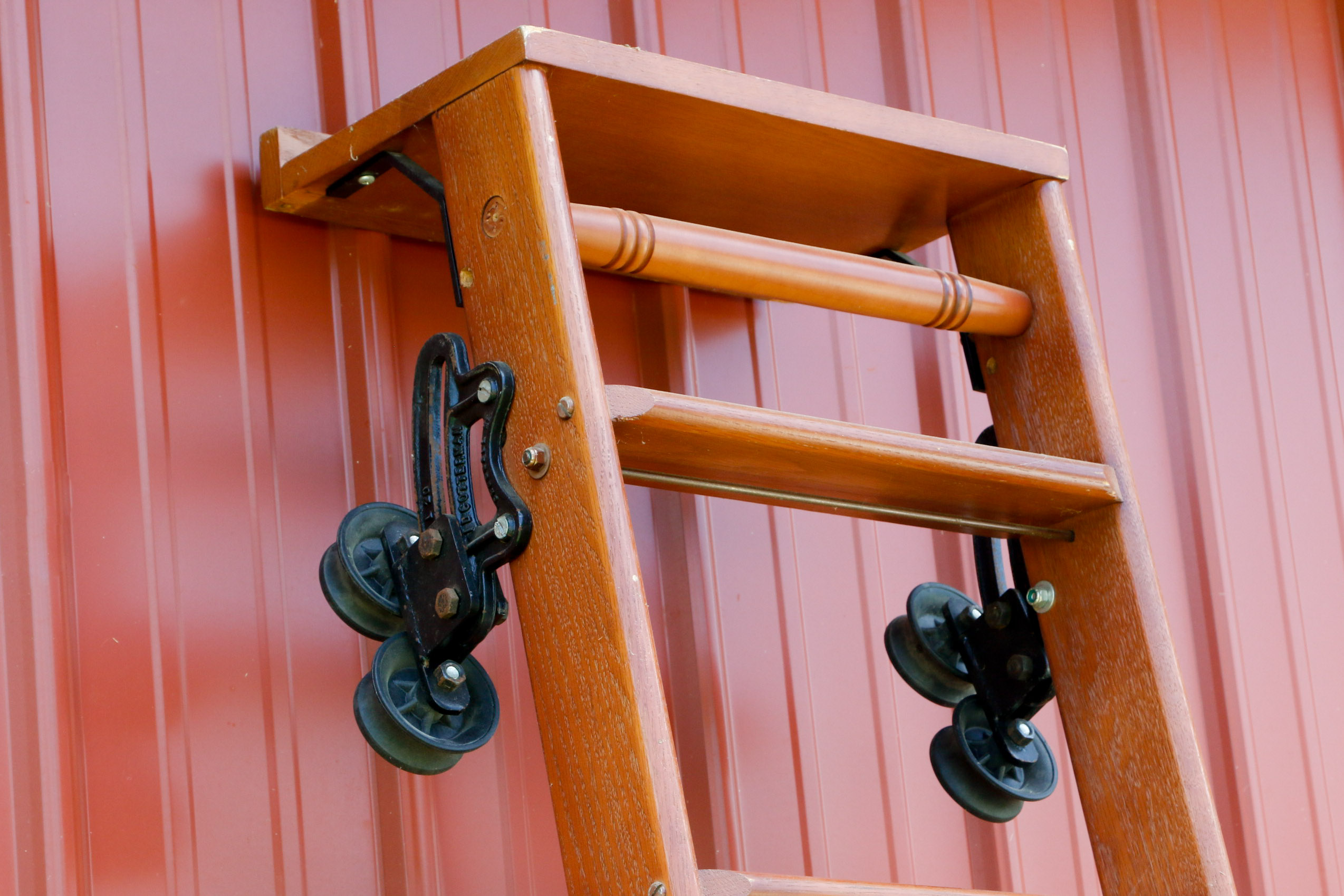 Vintage Library Ladder