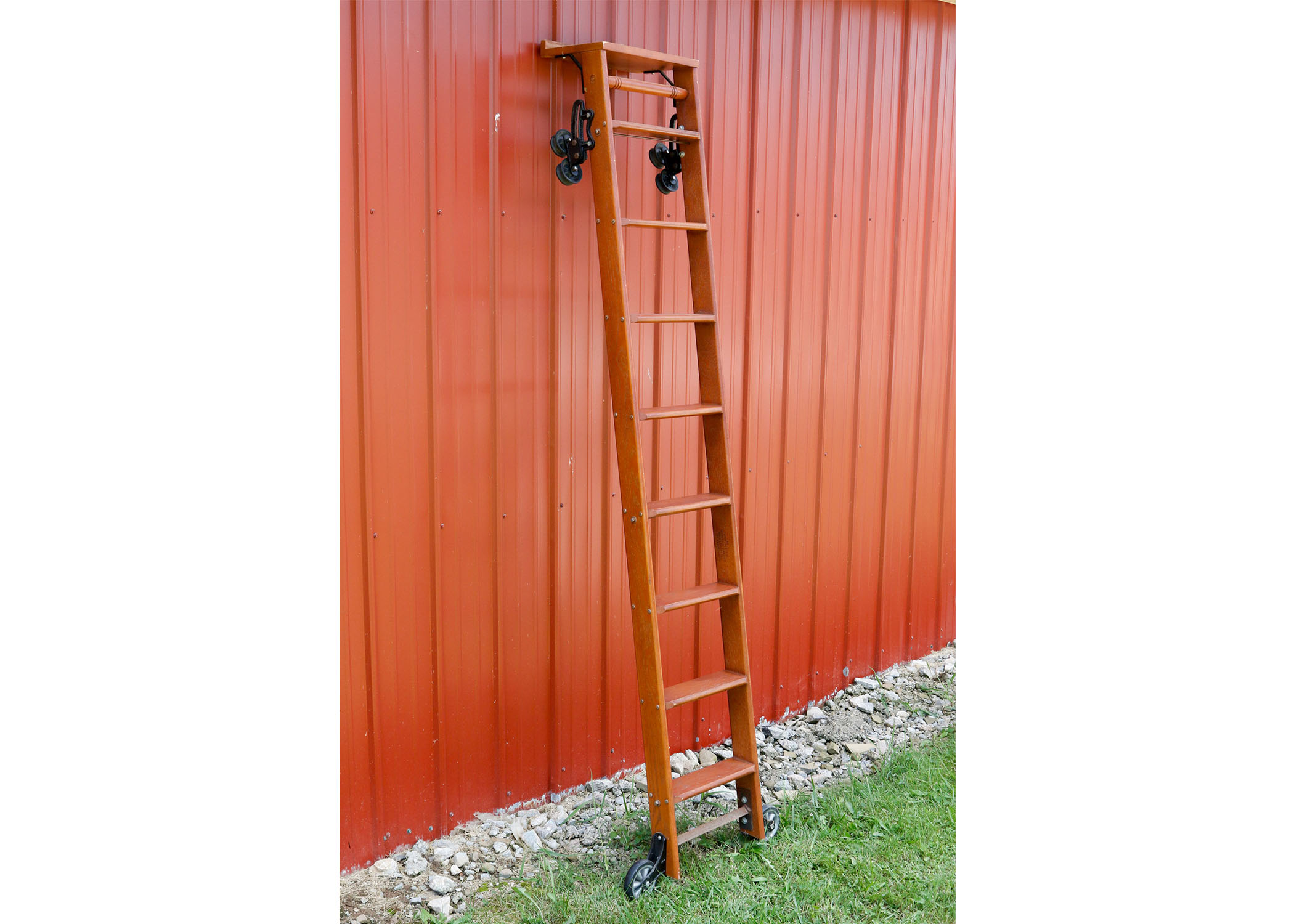 Vintage Library Ladder