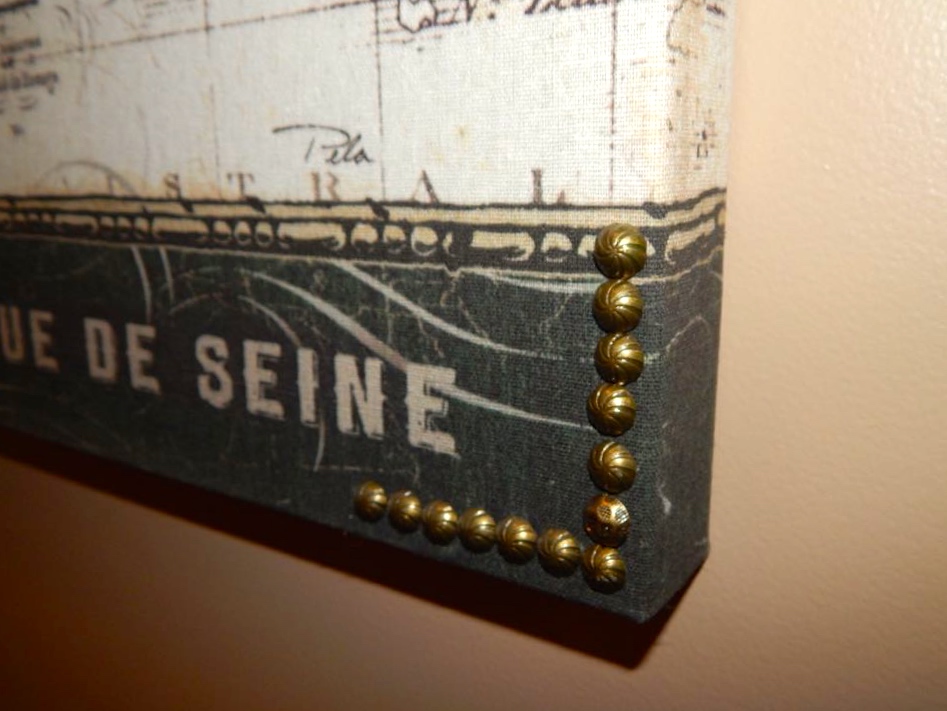 Canvas Mappemonde 1935