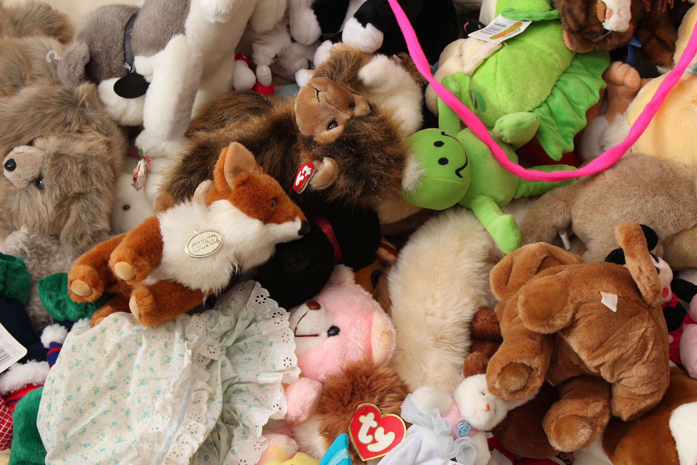 Generous Lot of Vintage Stuffed Animals