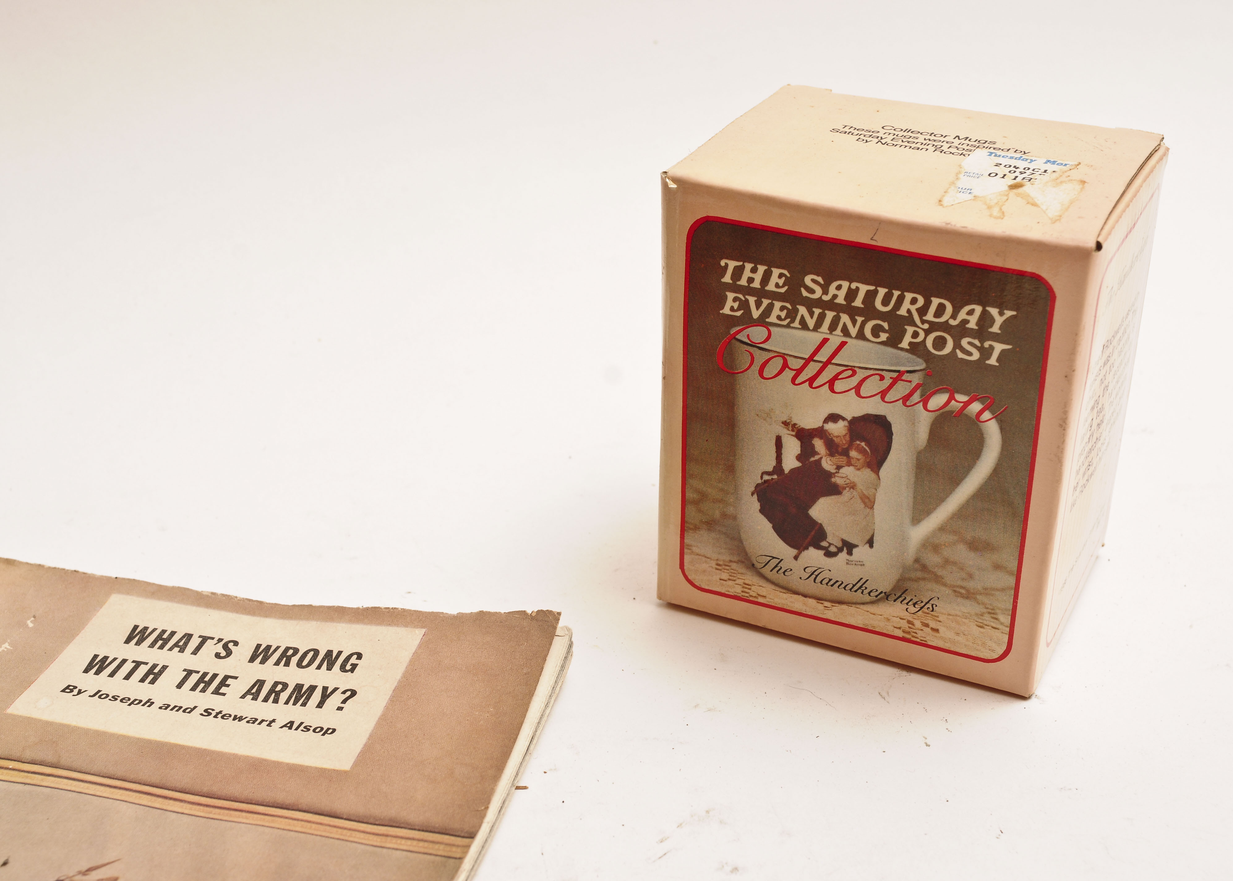 Vintage Saturday Evening Post and Mug