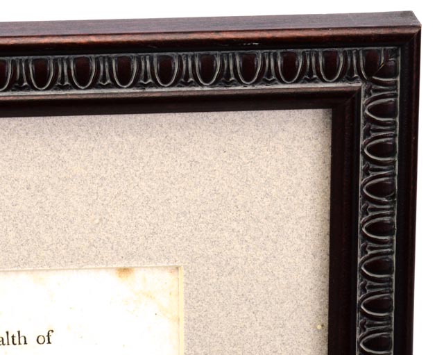 Reproduction 1811 Pennsylvania Militia Captain's Commission