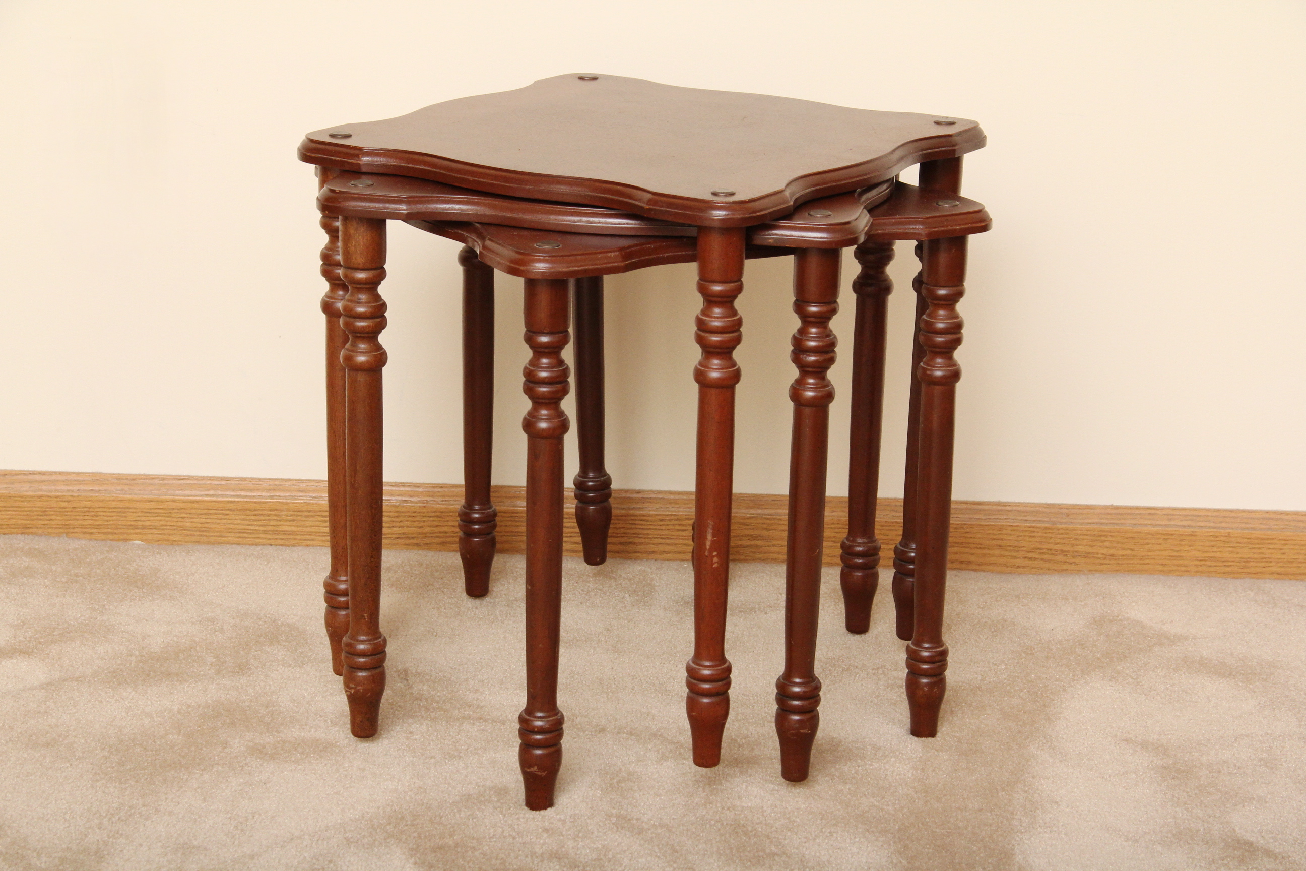 Three Piece Nesting Accent Tables