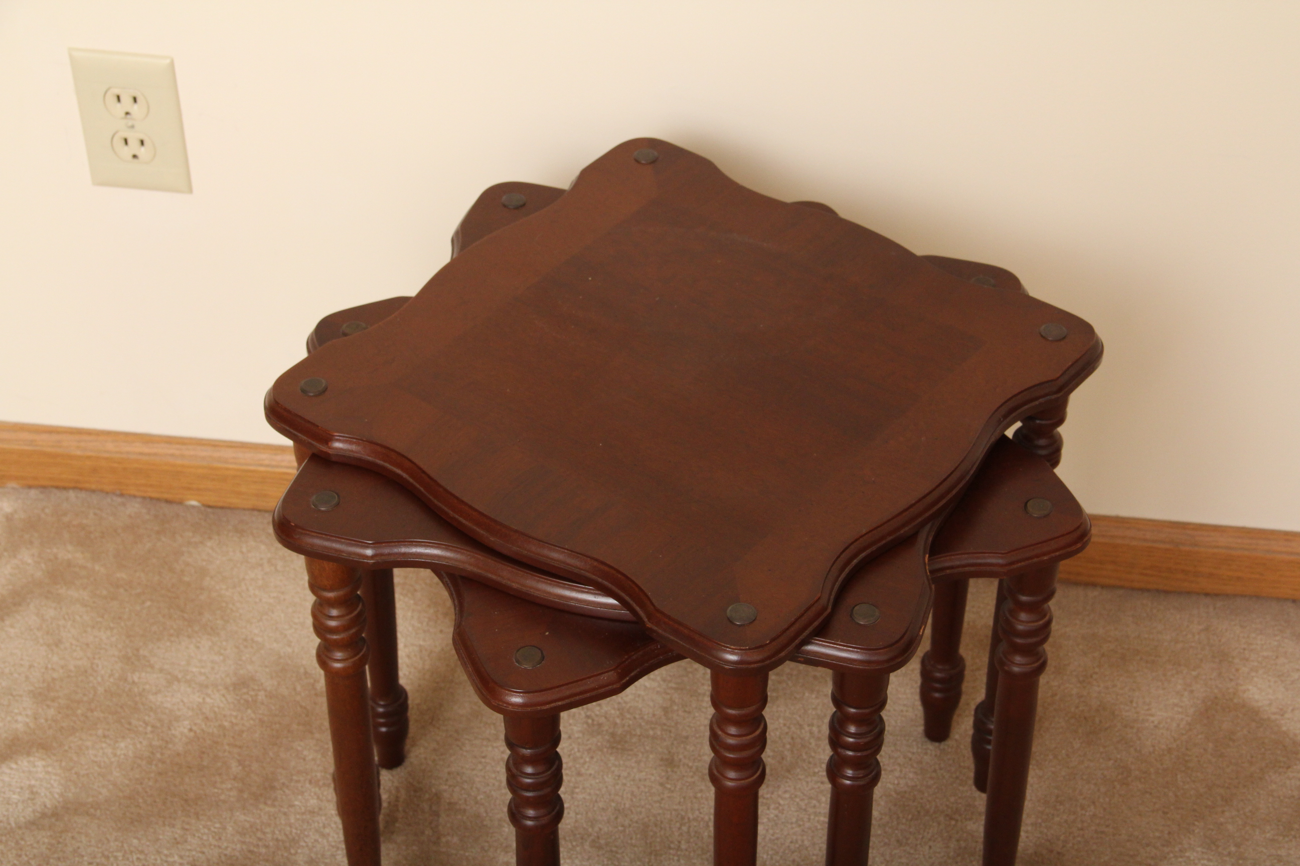 Three Piece Nesting Accent Tables
