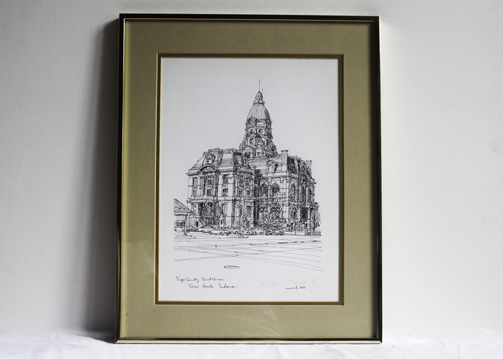 Signed Kanwal Prakash "K.P." Singh Lithograph