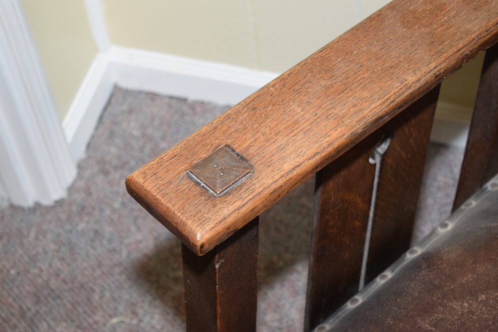 Antique Mission Style Oak Rocker