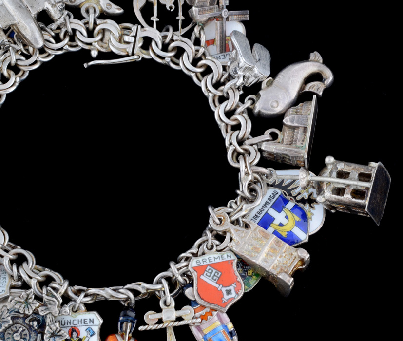 Sterling Silver Charm Bracelet