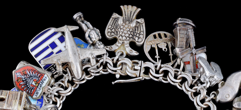 Sterling Silver Charm Bracelet