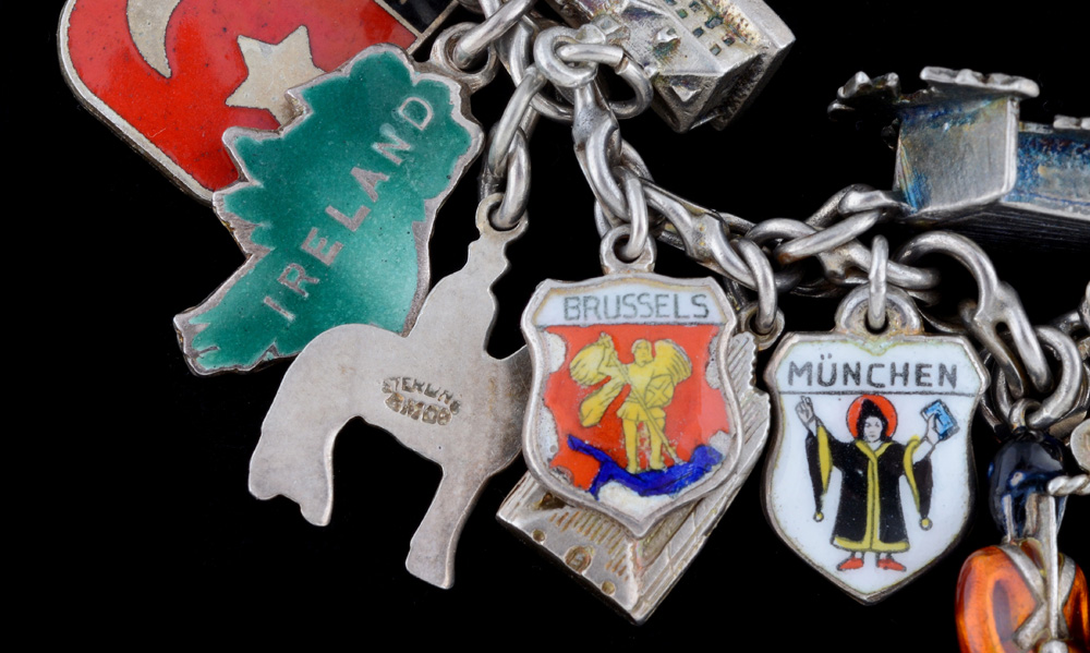 Sterling Silver Charm Bracelet