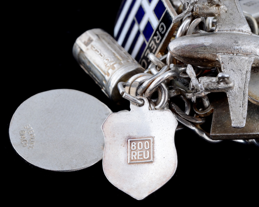 Sterling Silver Charm Bracelet