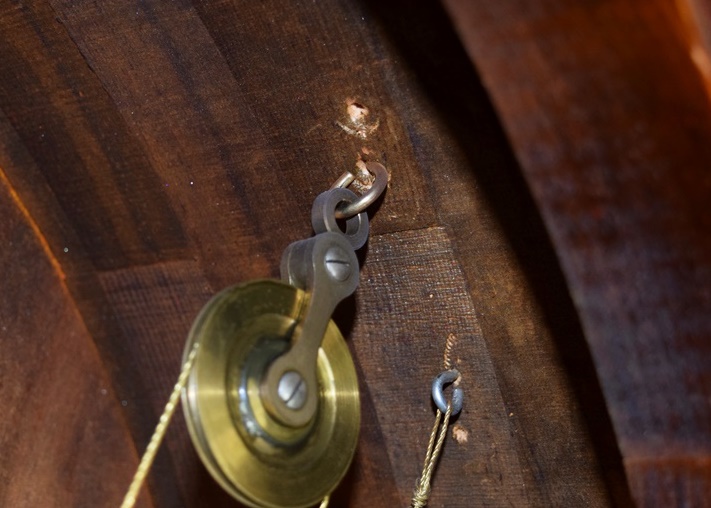 E. Howard Astronomical Regulator #44 Clock in Carved Walnut Case
