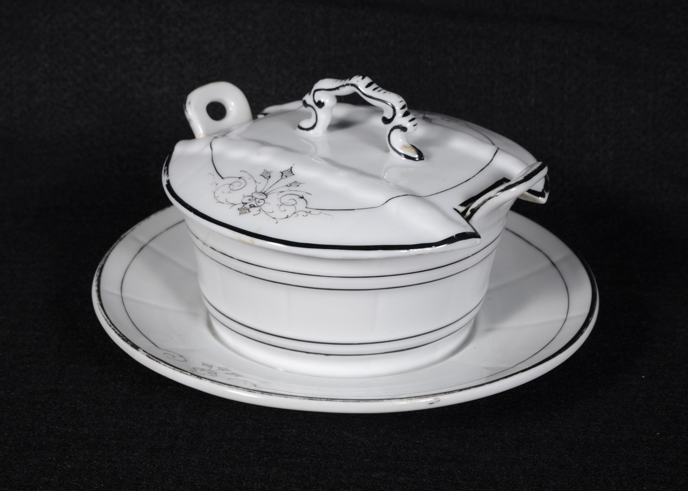 Trio of Vintage Porcelain Serving Bowls