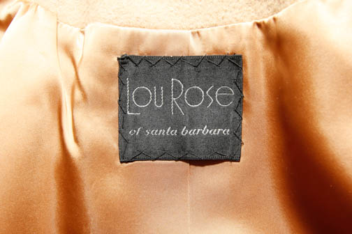 Lou Rose Camel Hair Coat