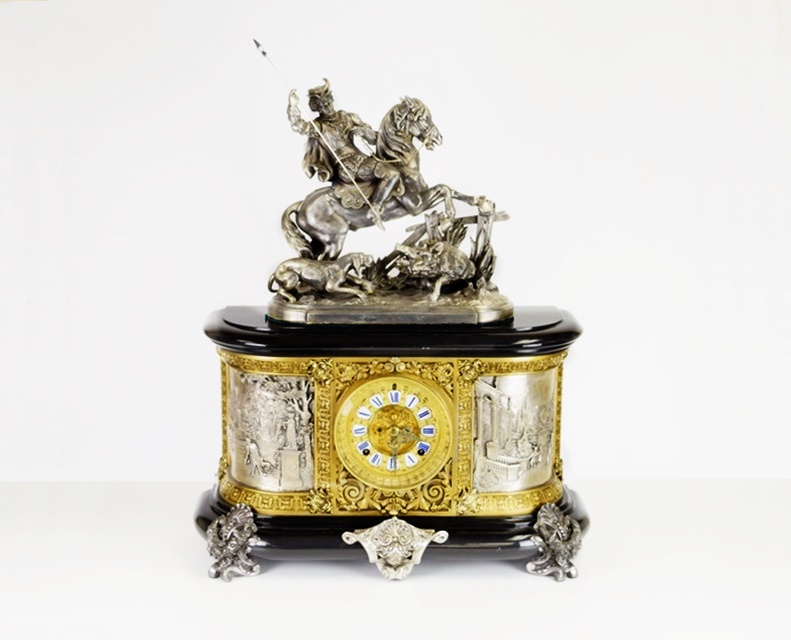 Ansonia "Virginia & Group" #1121 Clock, Circa 1904