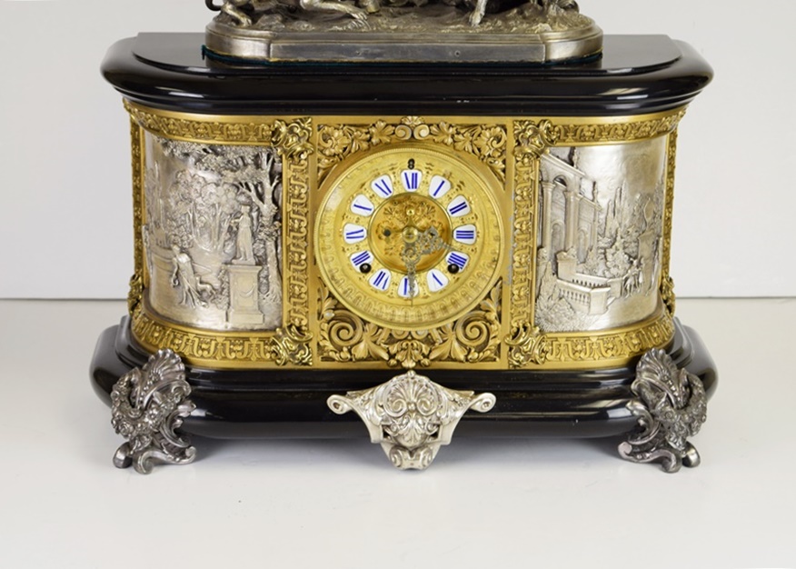 Ansonia "Virginia & Group" #1121 Clock, Circa 1904