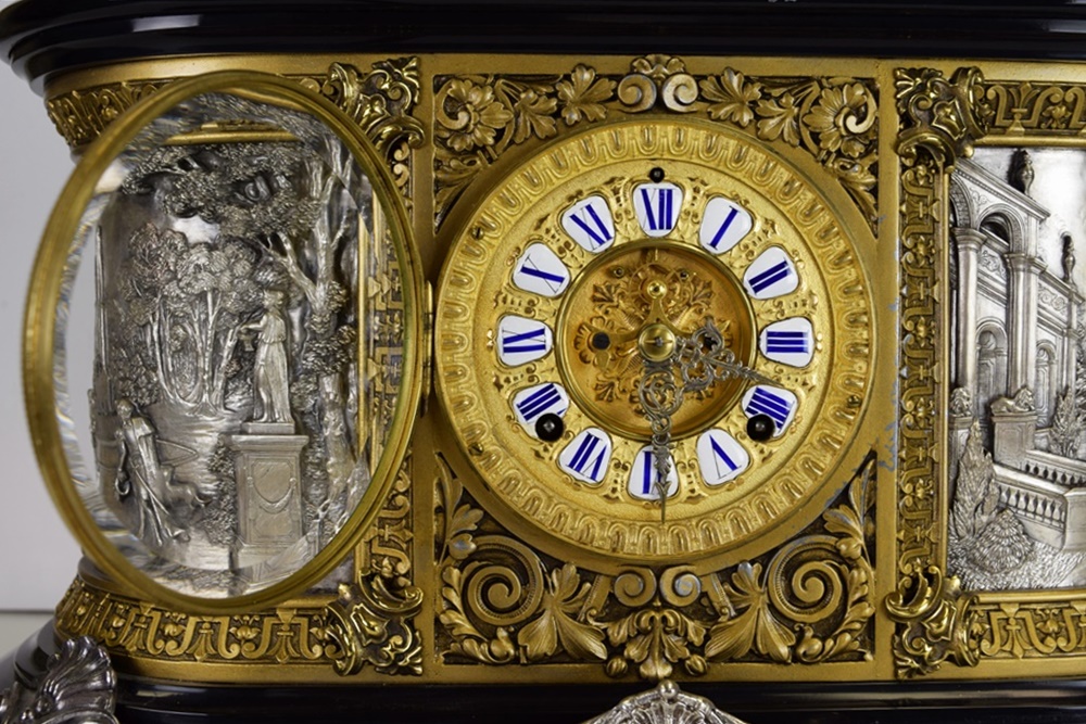 Ansonia "Virginia & Group" #1121 Clock, Circa 1904