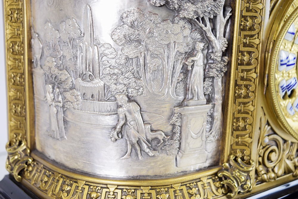 Ansonia "Virginia & Group" #1121 Clock, Circa 1904