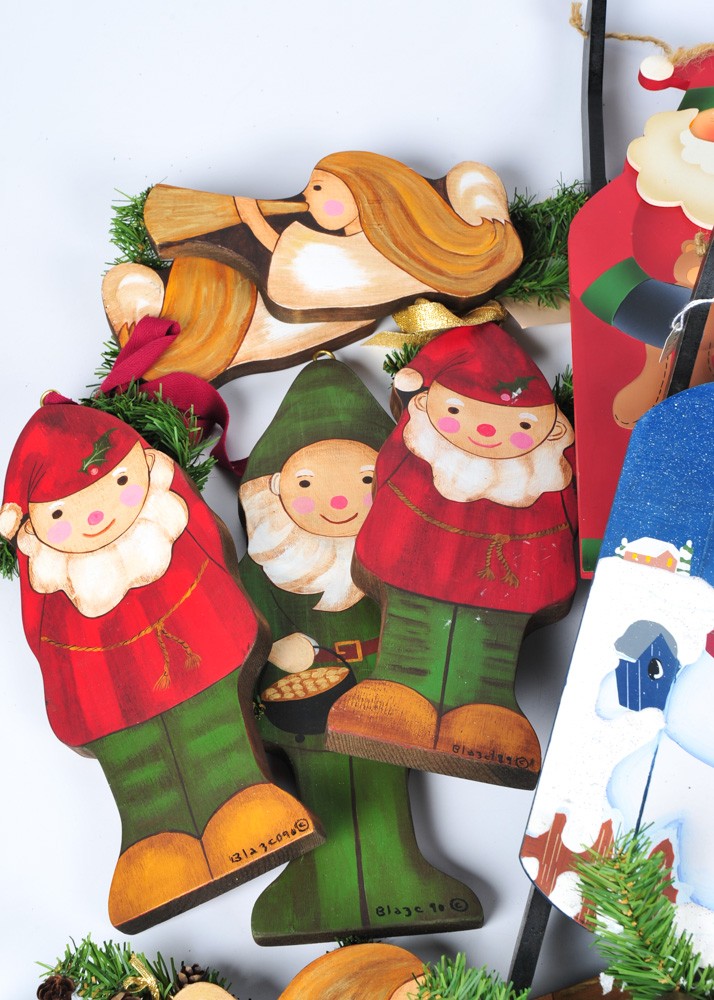 Vintage Wooden Christmas