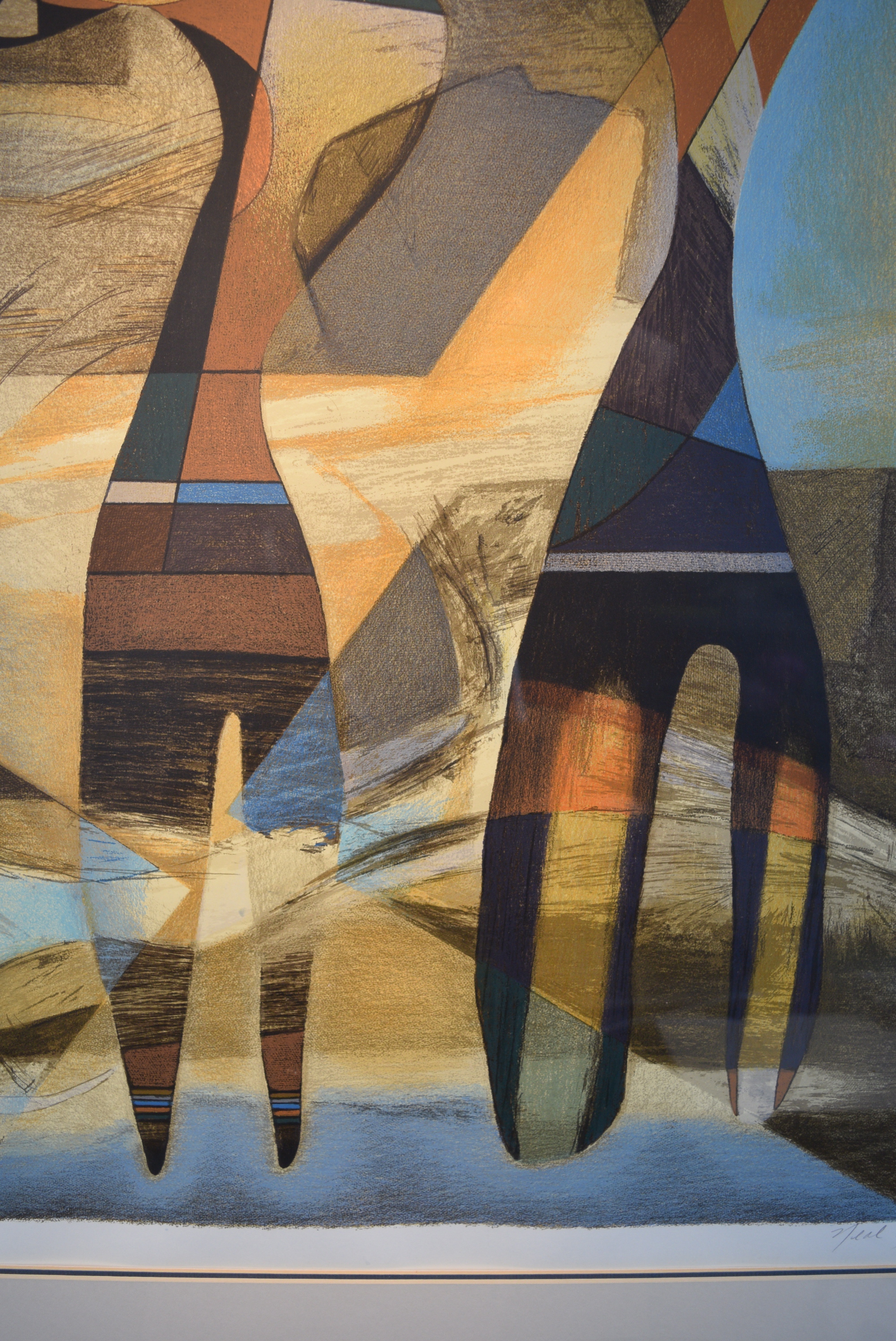 Neal Doty Original Signed Color Lithograph