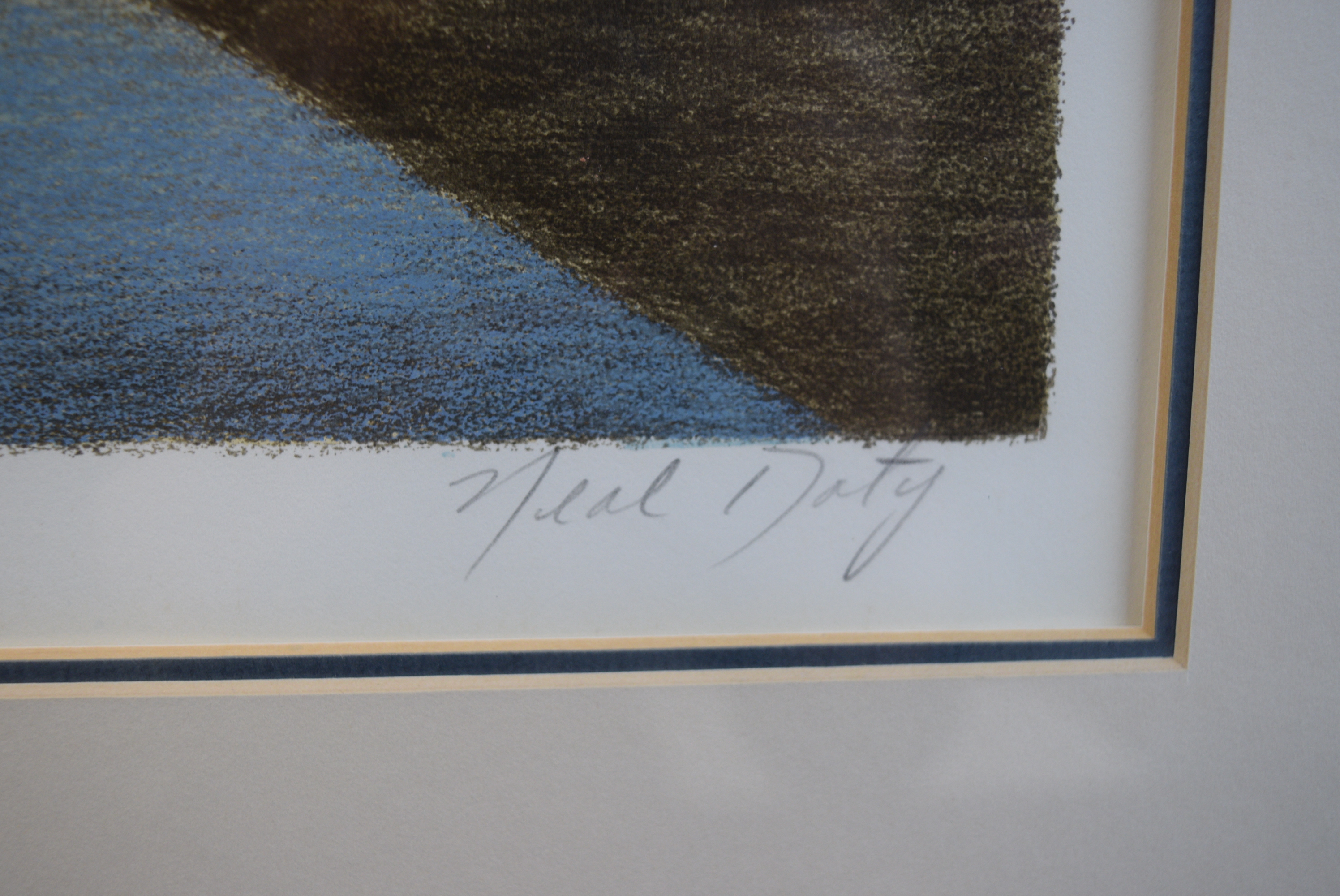Neal Doty Original Signed Color Lithograph