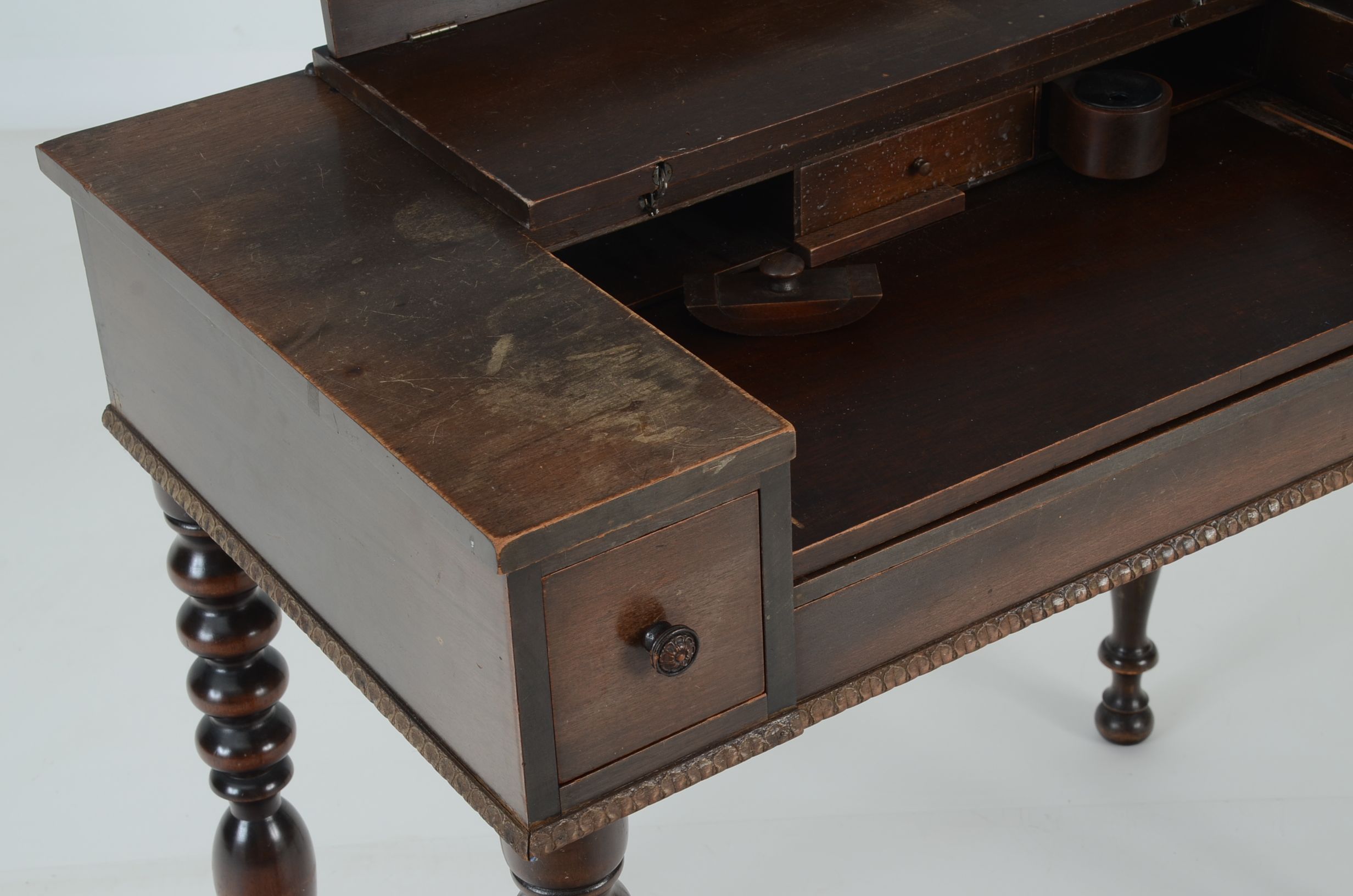 Vintage Mahogany Spinet Desk