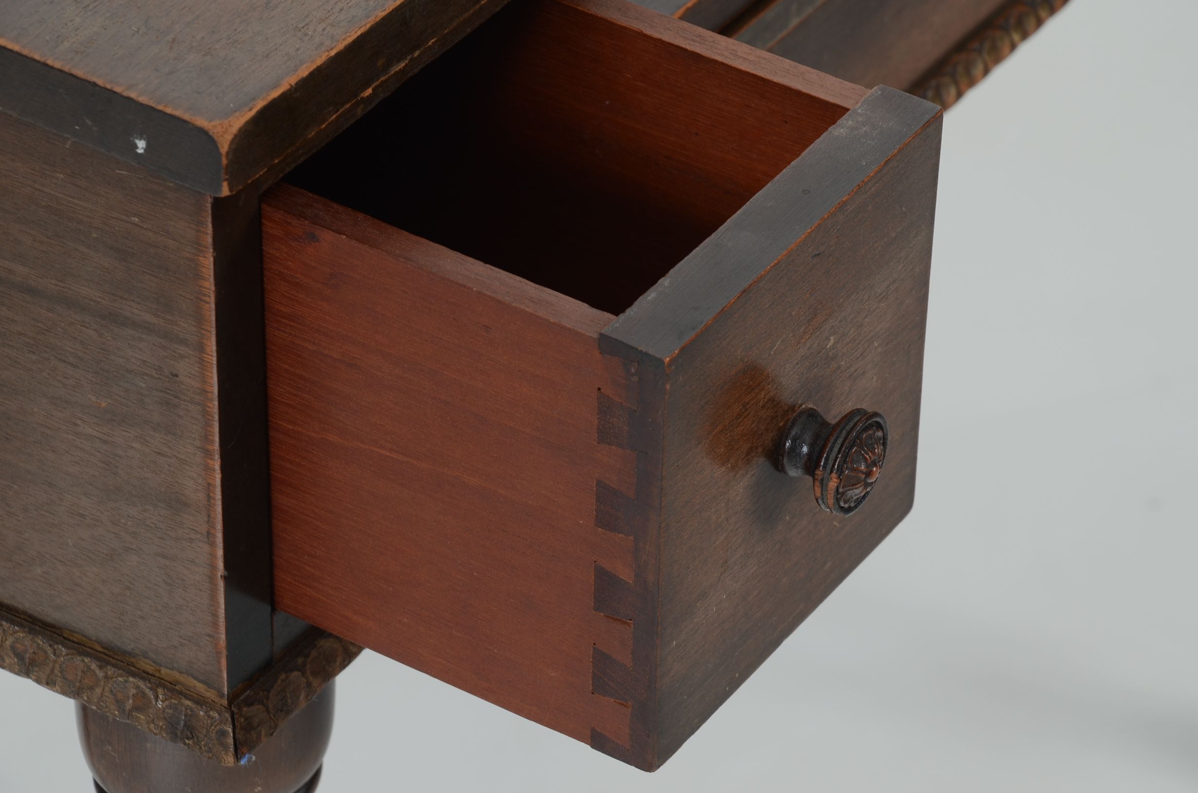 Vintage Mahogany Spinet Desk